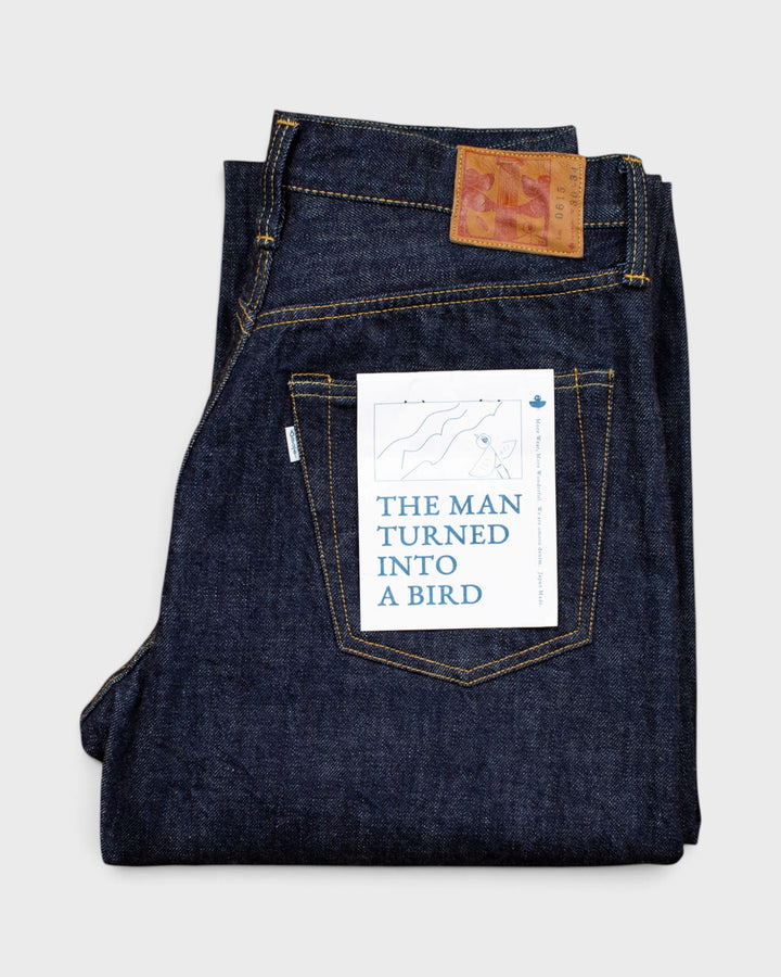 0615 13.5oz Denim Relax Fit One Wash Indigo