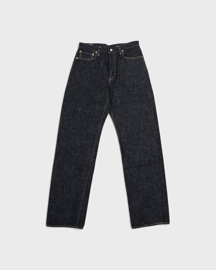 0815 13.5oz Denim Loose Fit One Wash Indigo