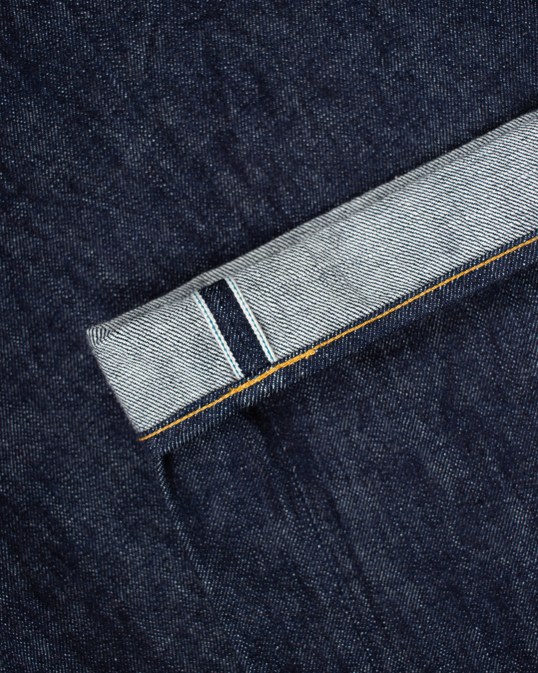 0815 13.5oz Denim Loose Fit One Wash Indigo