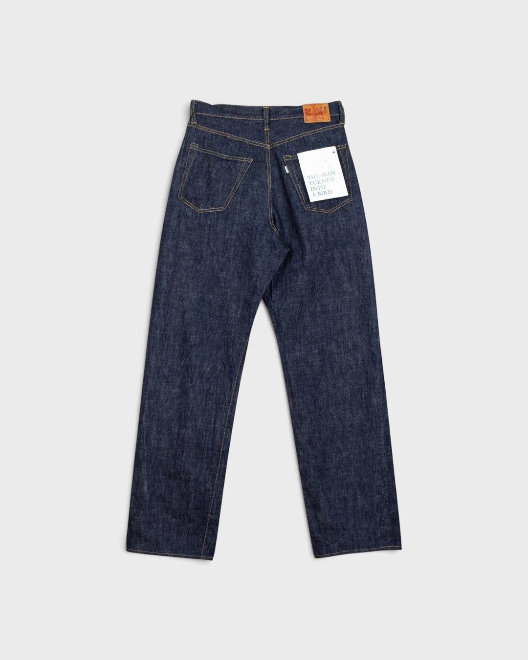 0815 13.5oz Denim Loose Fit One Wash Indigo