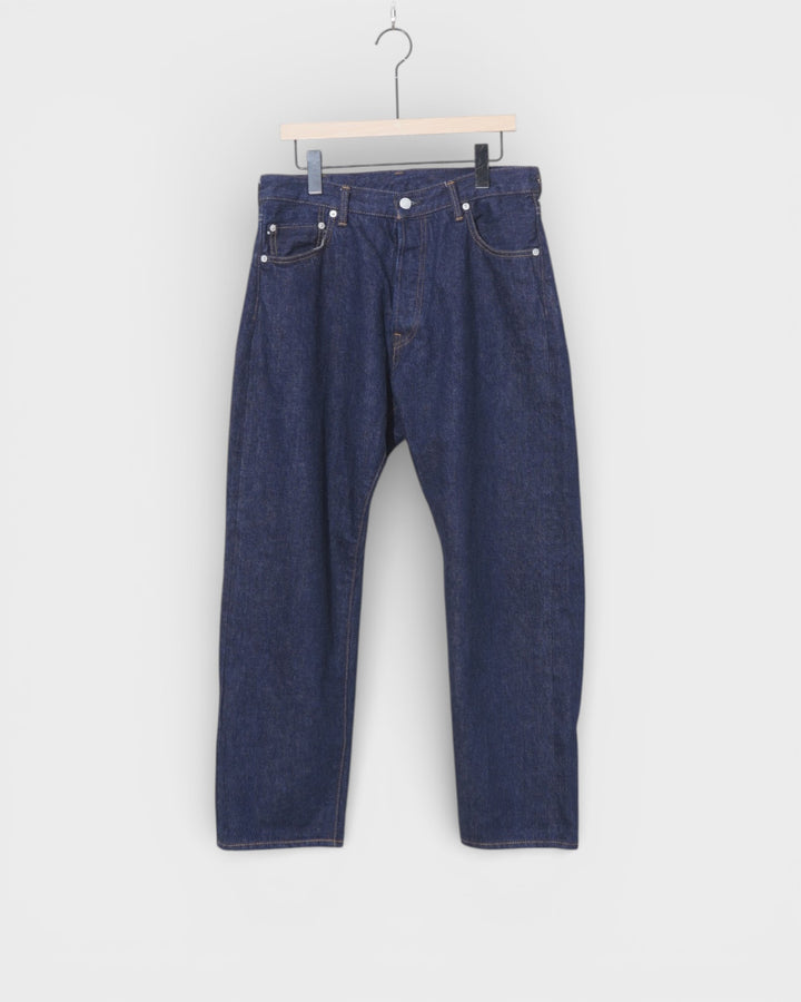 Loose Ankle Jeans One Wash Indigo