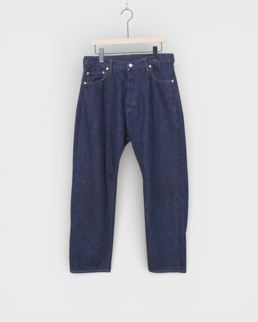 Loose Ankle Jeans One Wash Indigo