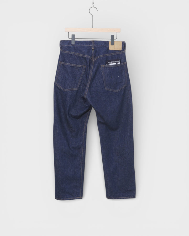 Loose Ankle Jeans One Wash Indigo