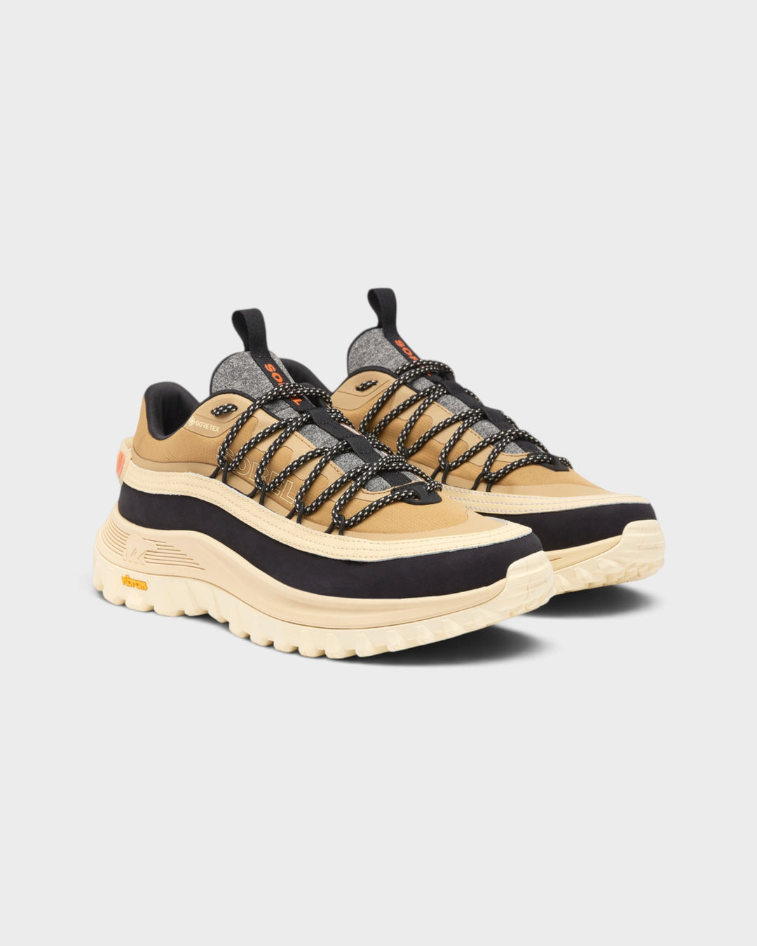 Sorel Callsign Horizon Low GTX Caribou Buff, Caribou Beige – vue F2