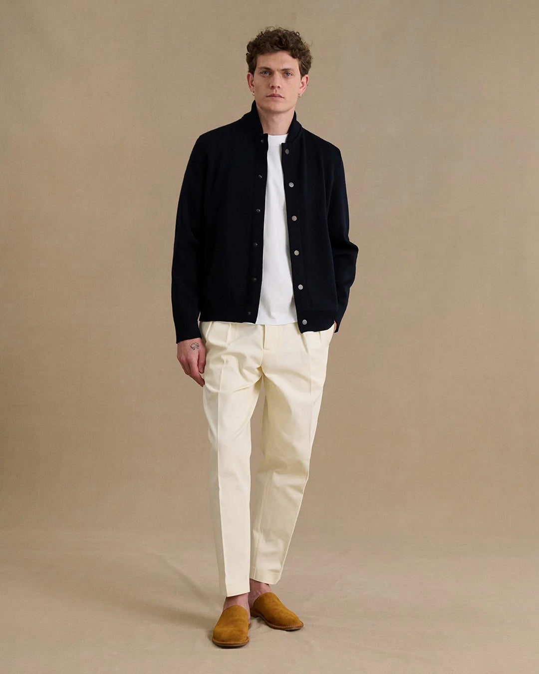 Teddy Jacket Bleu marine