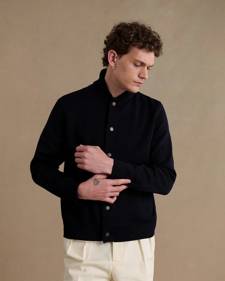 Teddy Jacket Bleu marine