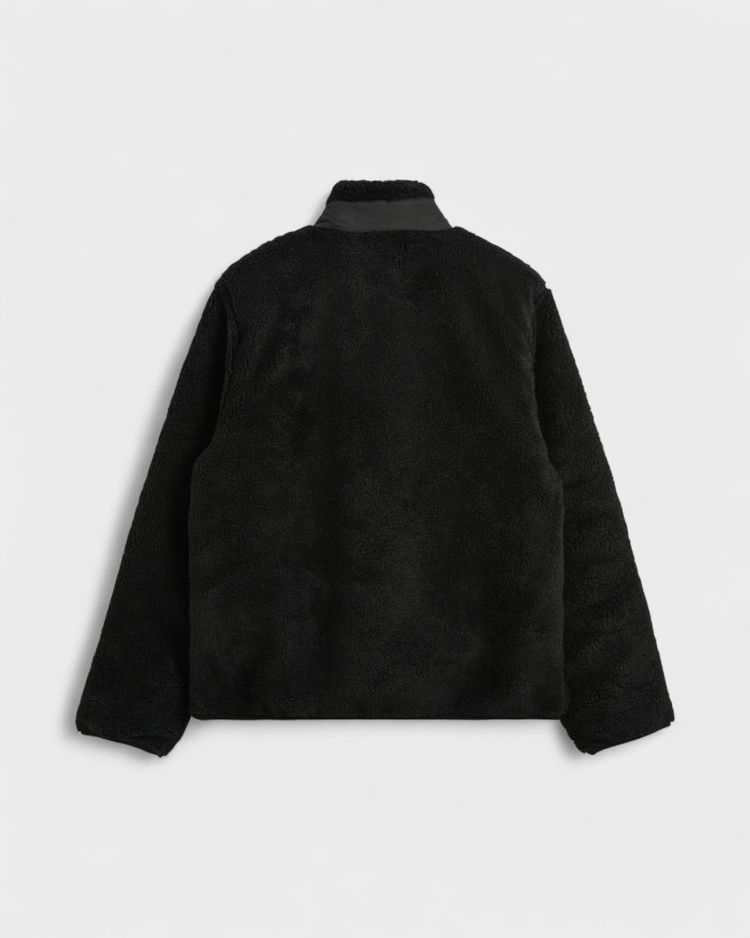 Mountain W-Zip Boa Hi Neck Jacket Black