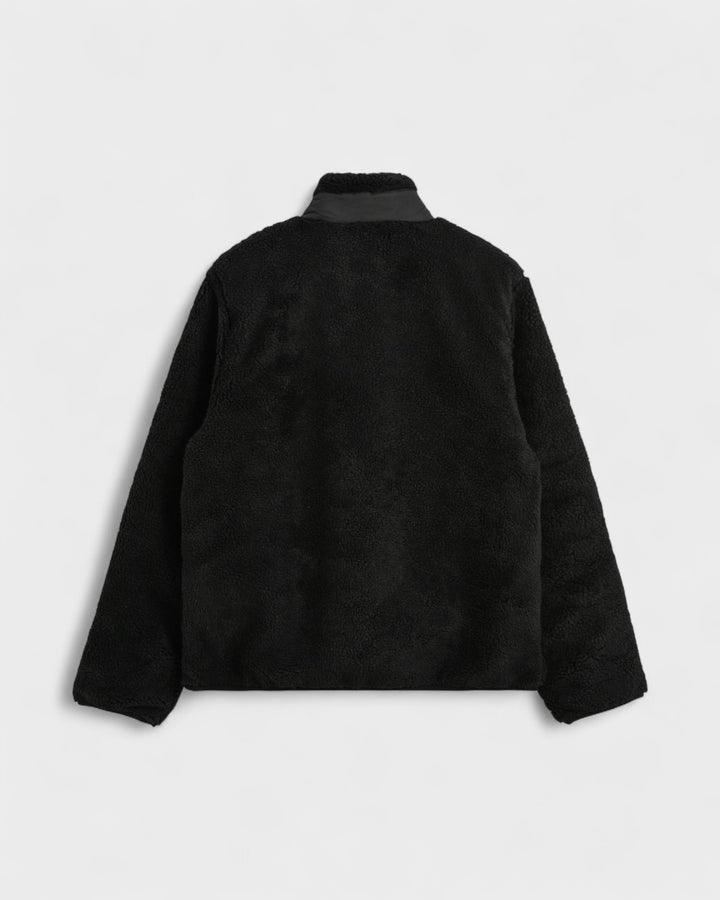 Mountain W-Zip Boa Hi Neck Jacket Black