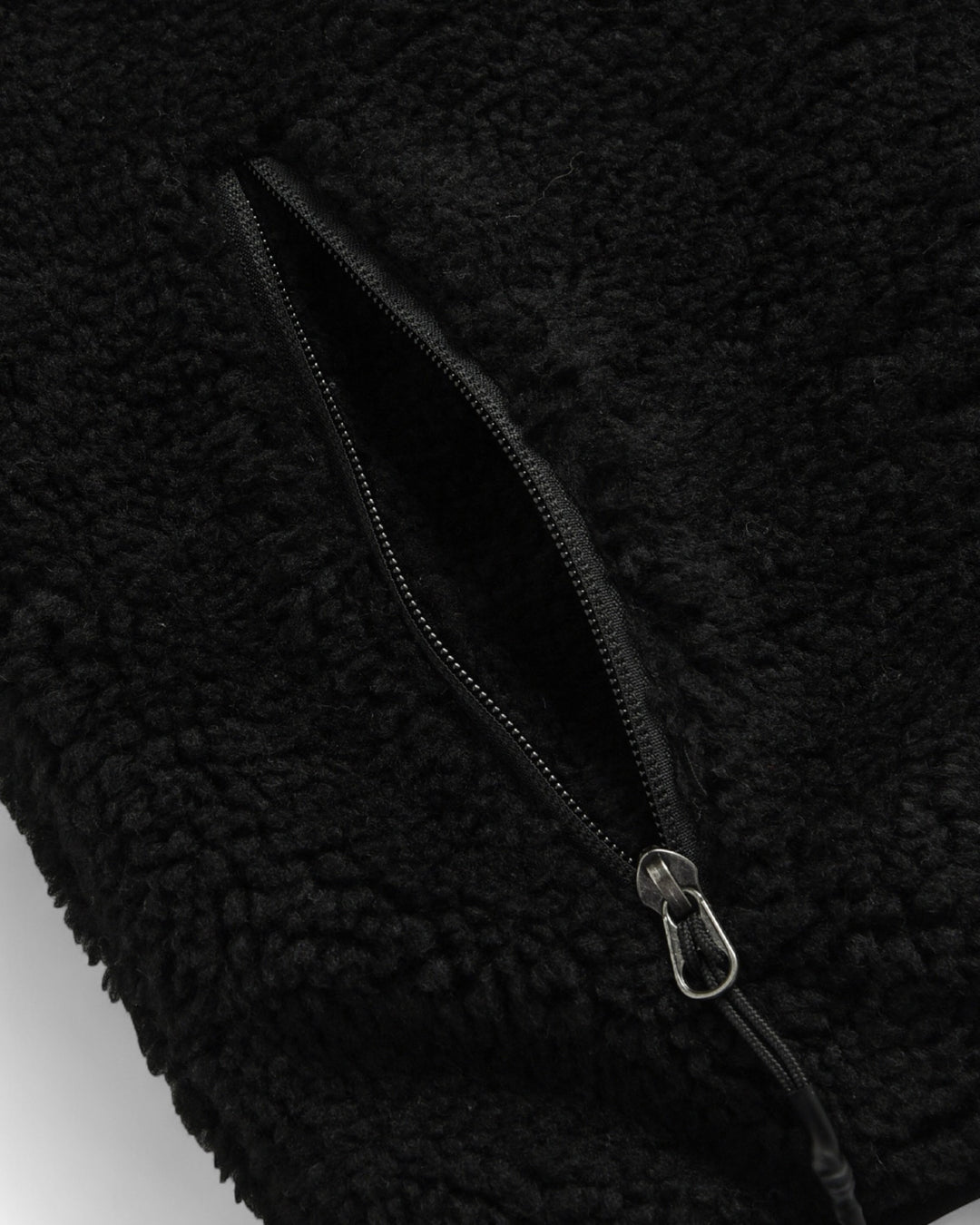 Mountain W-Zip Boa Hi Neck Jacket Black