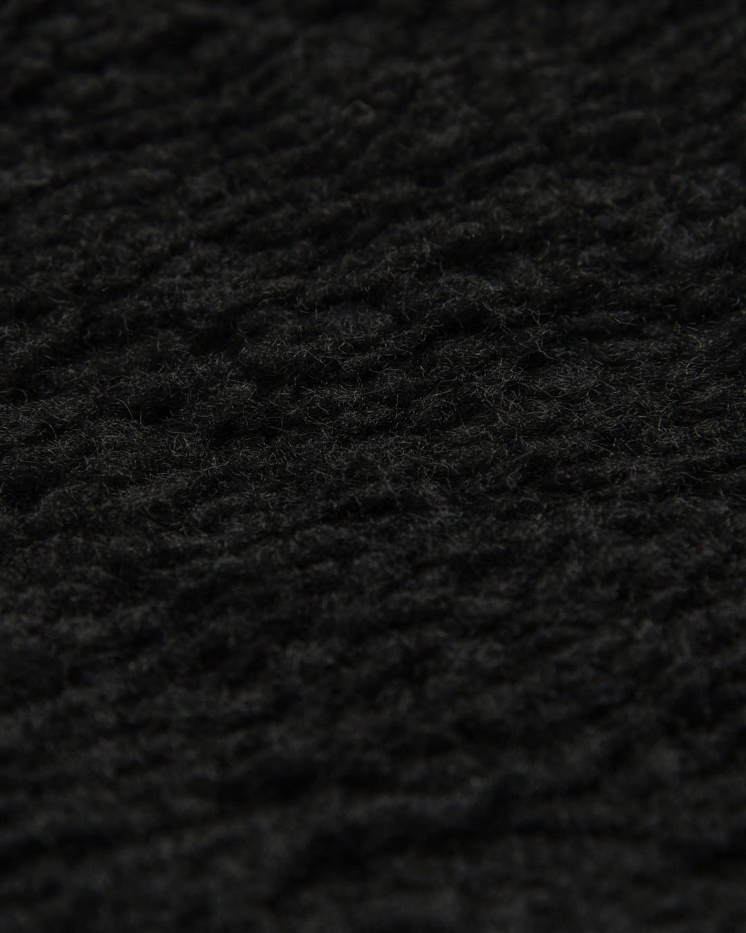 Mountain W-Zip Boa Hi Neck Jacket Black