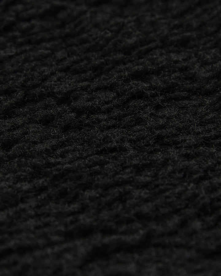 Mountain W-Zip Boa Hi Neck Jacket Black