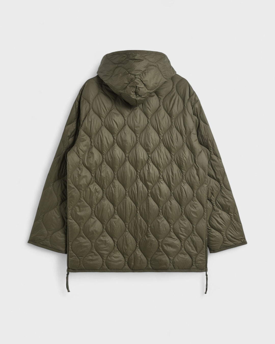 Military M65 Liner W-Zip Hood Down Jacket Dark Olive