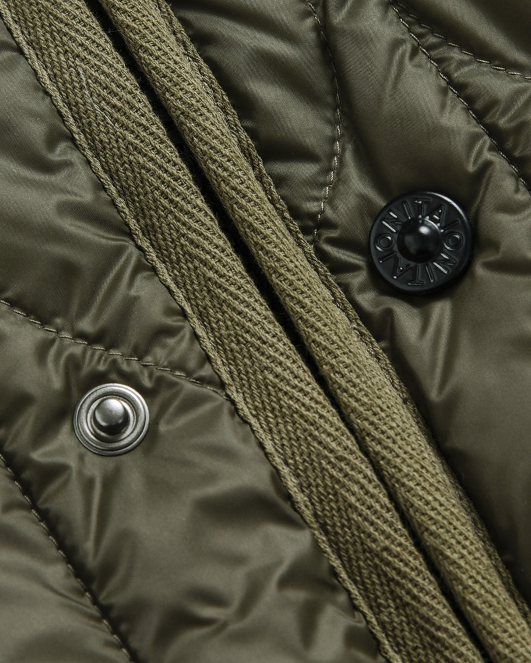 Military M65 Liner W-Zip Hood Down Jacket Dark Olive