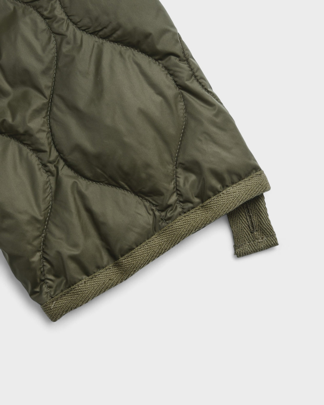 Military M65 Liner W-Zip Hood Down Jacket Dark Olive