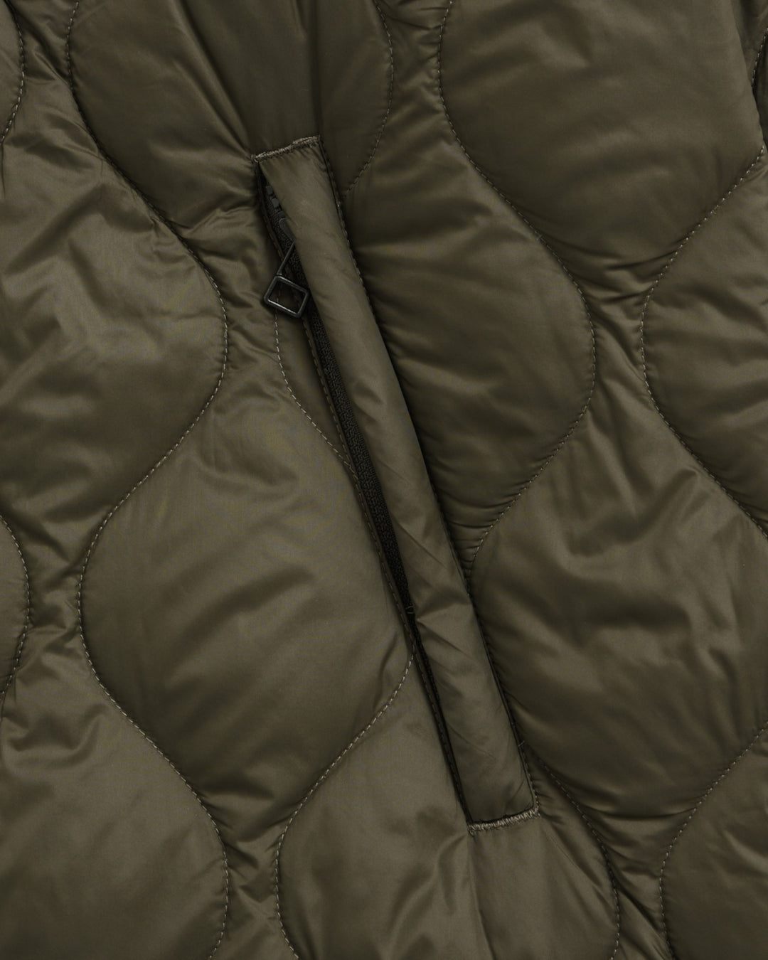 Military M65 Liner W-Zip Hood Down Jacket Dark Olive