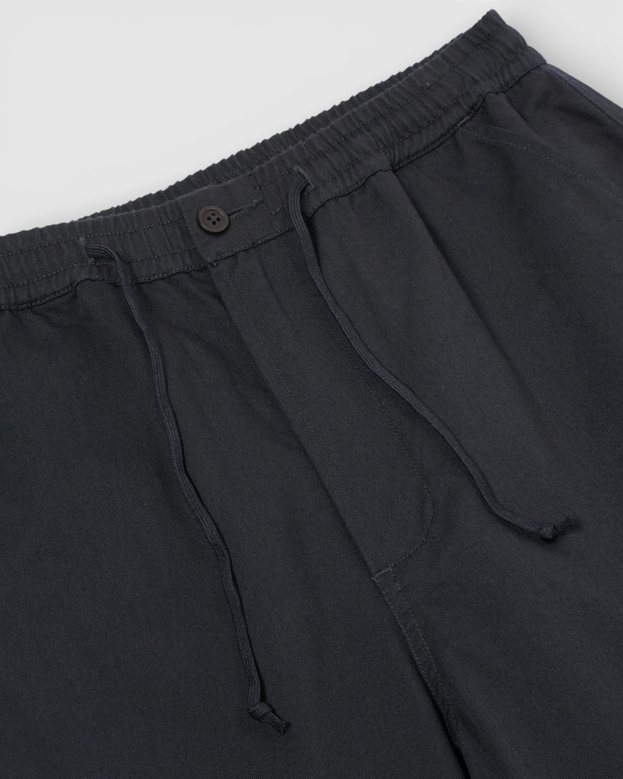 Hi Water Trouser Black Twill
