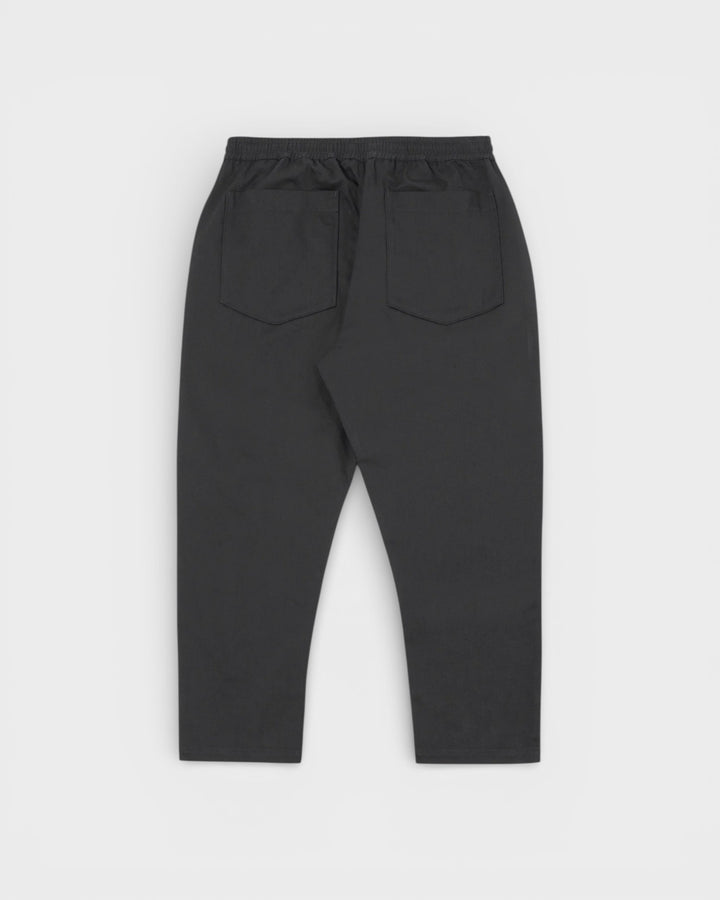 Hi Water Trouser Black Twill
