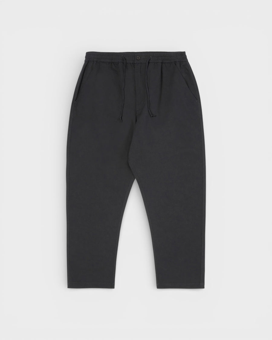 Hi Water Trouser Black Twill