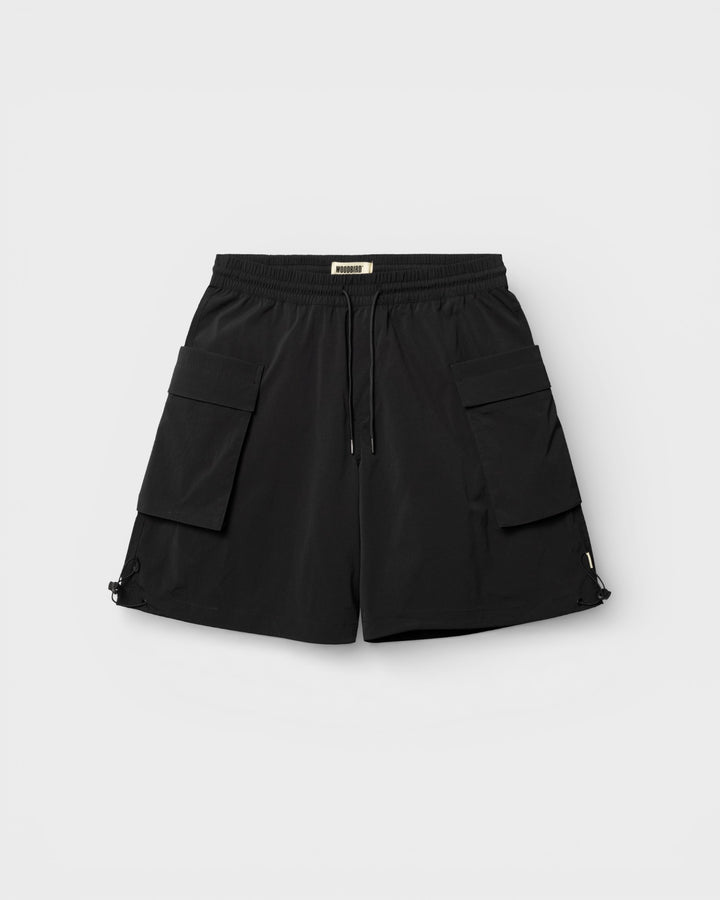 Smoul Tech Cargo Shorts Black