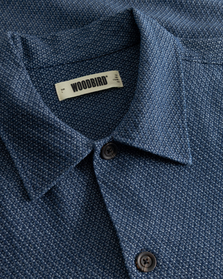 Blade Needle Jacket Blue