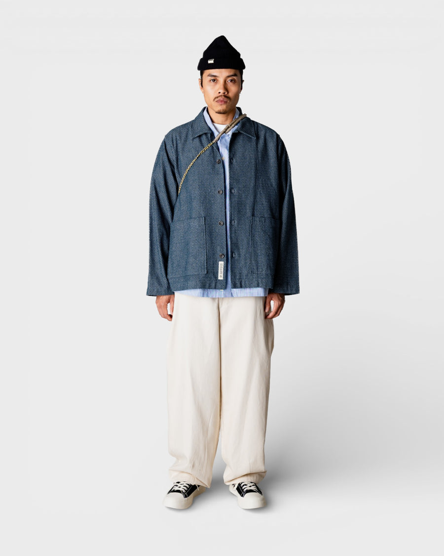 Blade Needle Jacket Blue