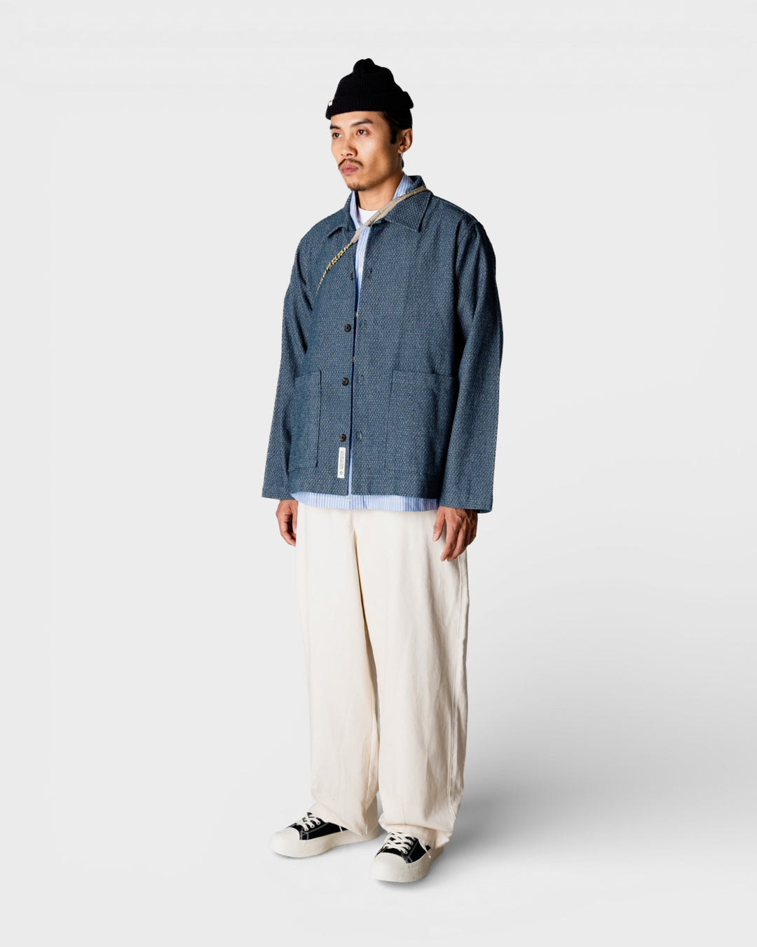 Blade Needle Jacket Blue