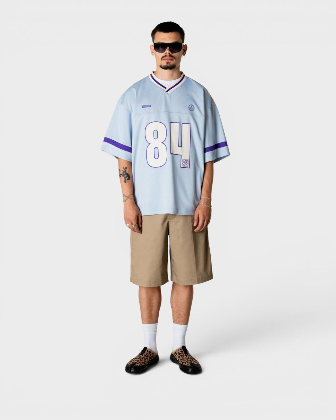 Beam Sports Tee Dusty Blue