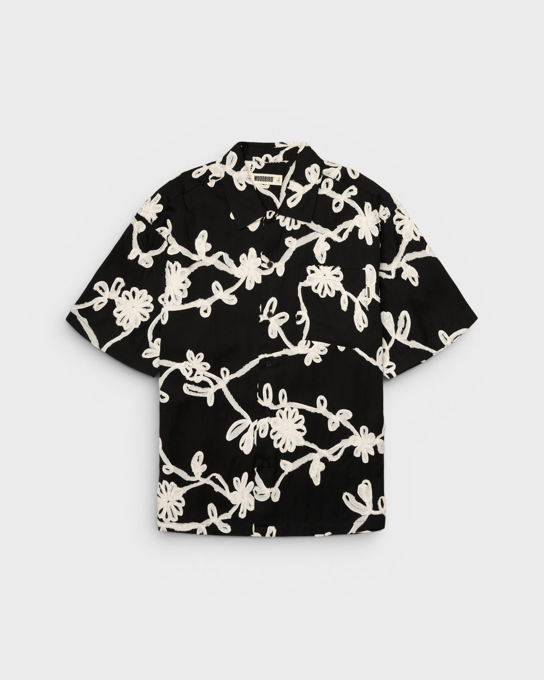 Wang Bind Shirt Black