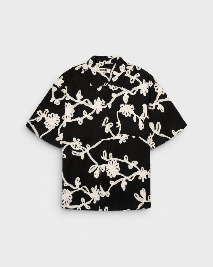 Wang Bind Shirt Black