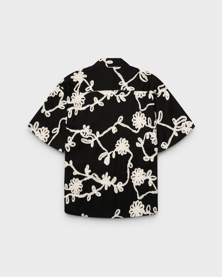 Wang Bind Shirt Black