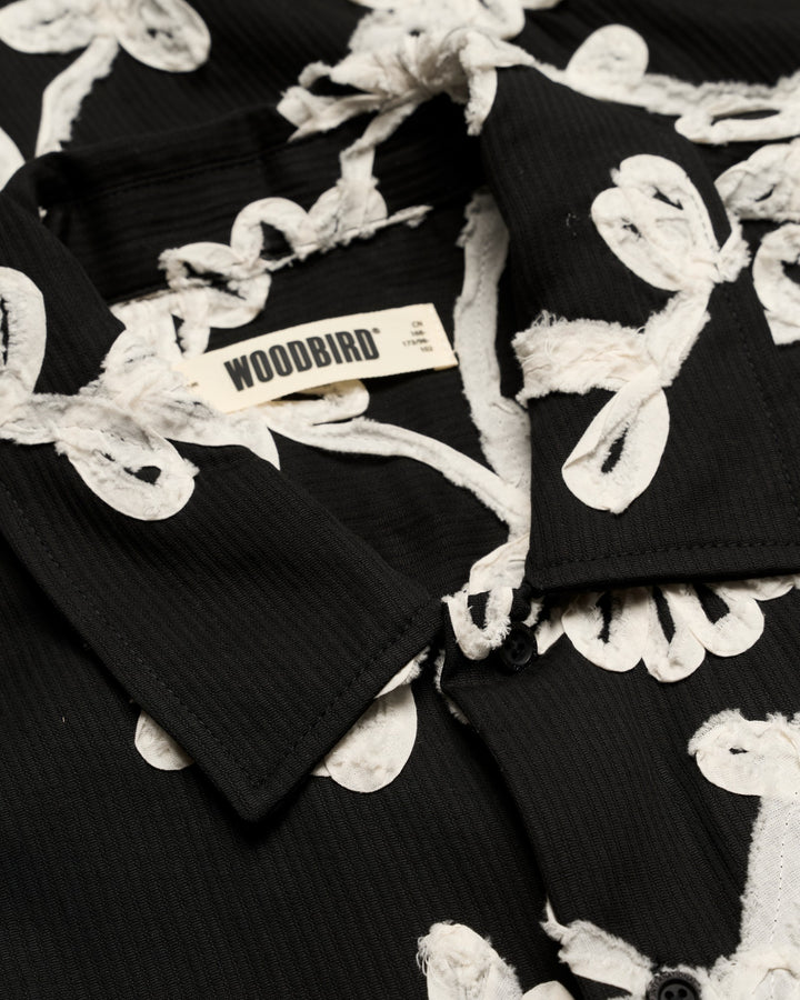 Wang Bind Shirt Black