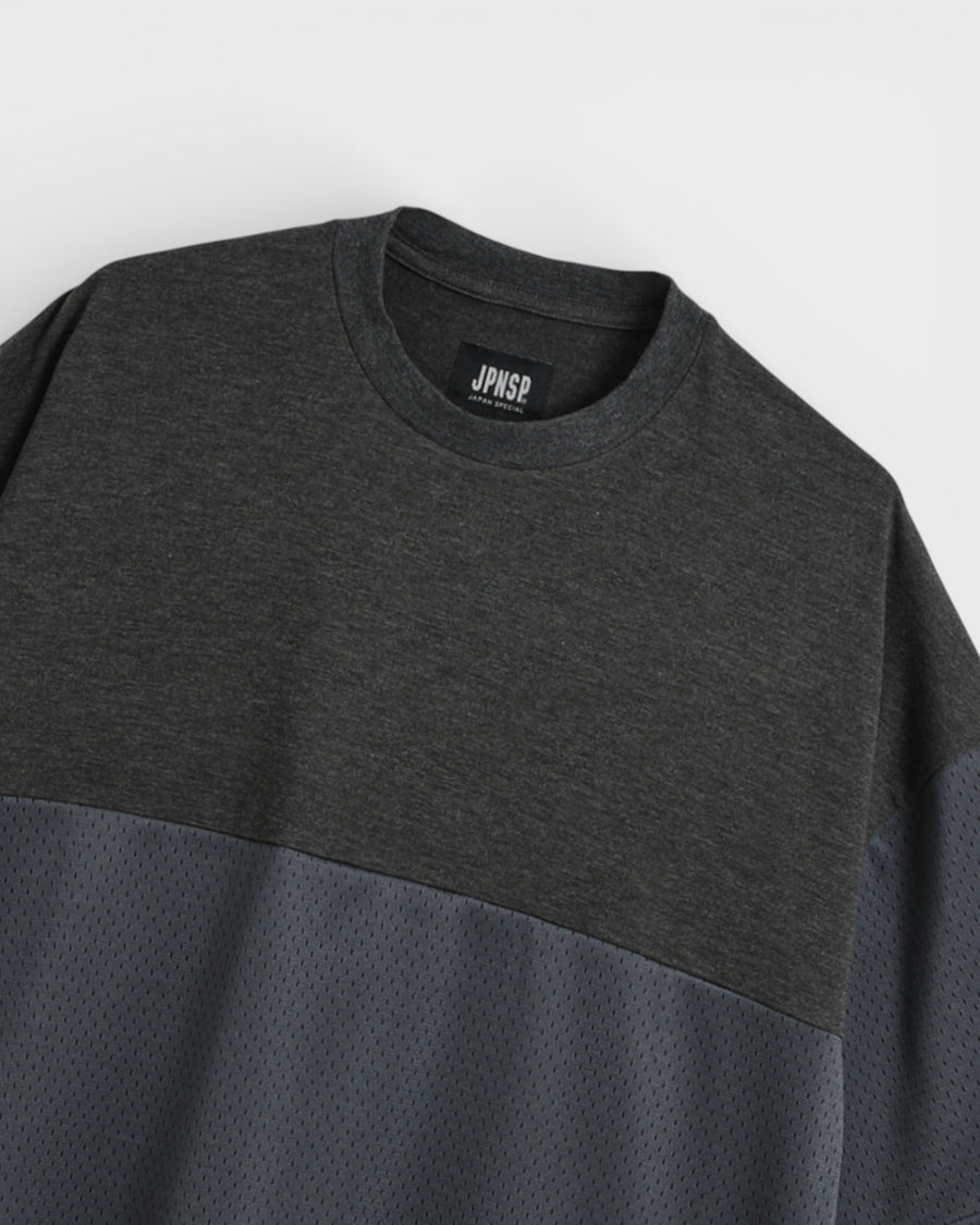 Mesh T-Shirt Charcoal