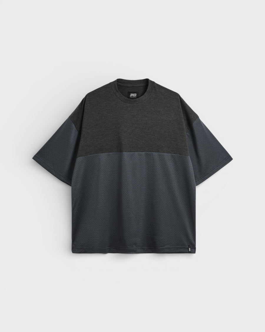 Mesh T-Shirt Charcoal