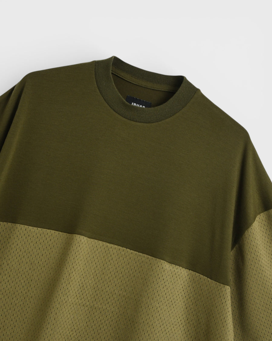 Mesh T-Shirt Olive