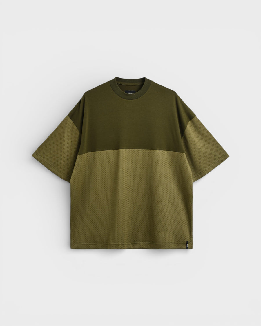 Mesh T-Shirt Olive