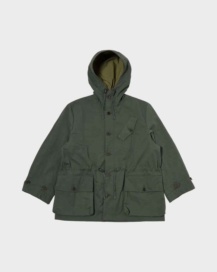 Boston Parka Recycl Nylon Ripstop Khaki