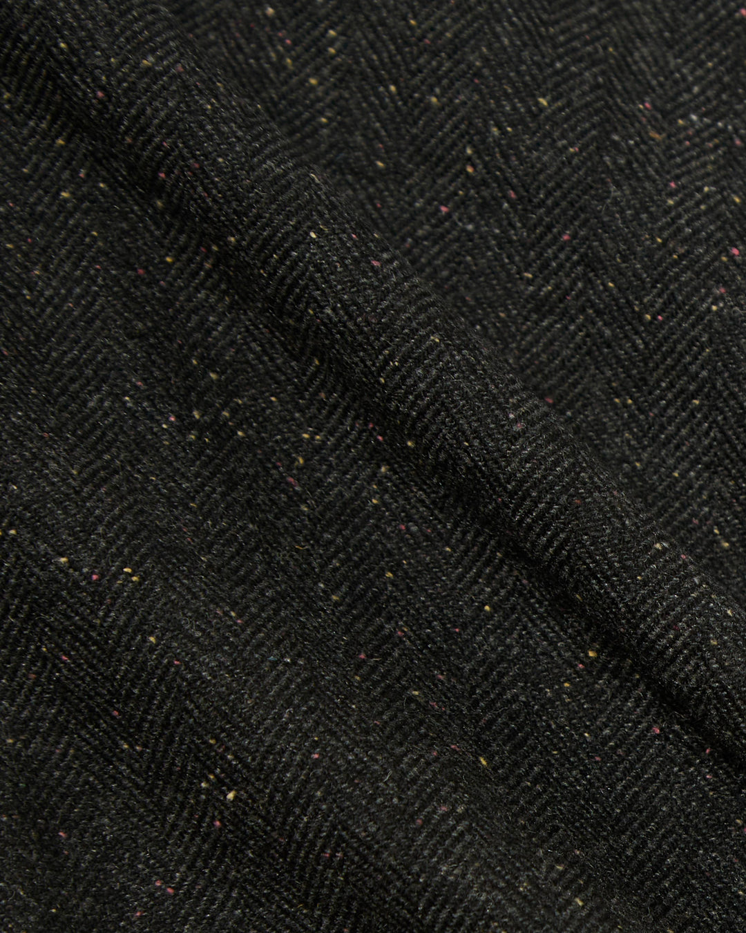 Three Button Jacket Salt N Pepper Tweed Black