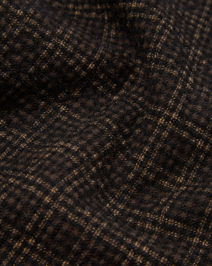 Duke Pant Cedar Check Brown