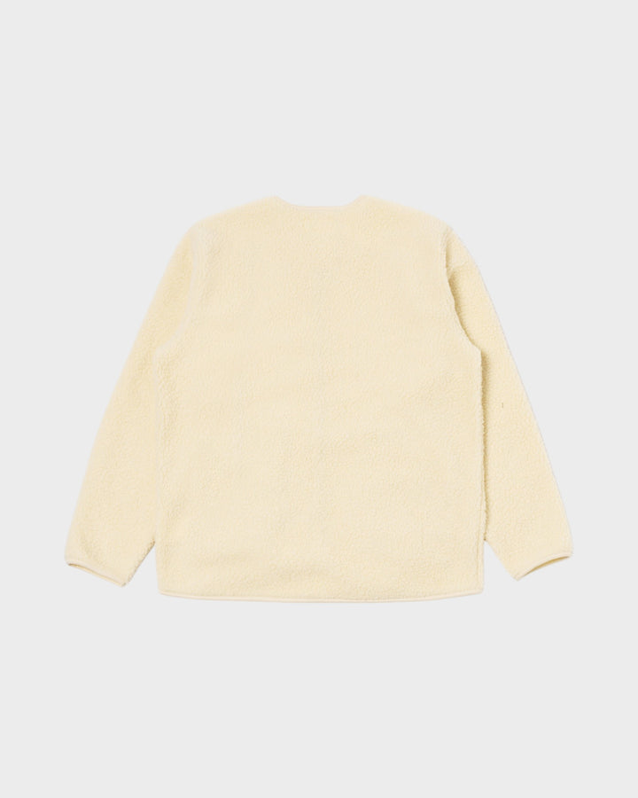 Zip Liner Jacket Galaxy Fleece Ecru