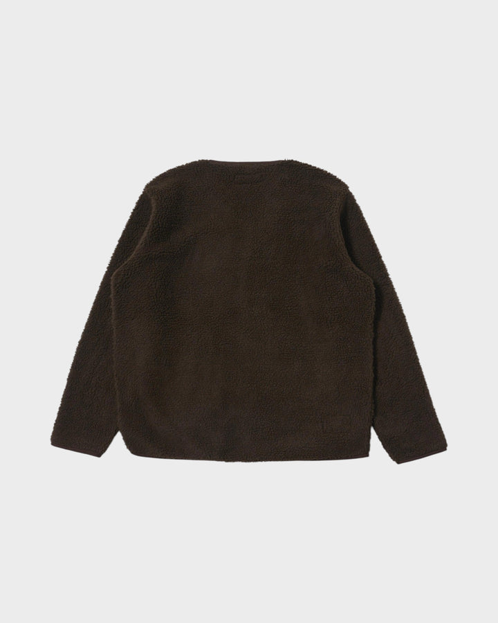 Zip Liner Jacket Galaxy Fleece Brown