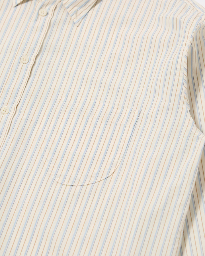 Lazy Day Shirt Pop Stripe One Ecru