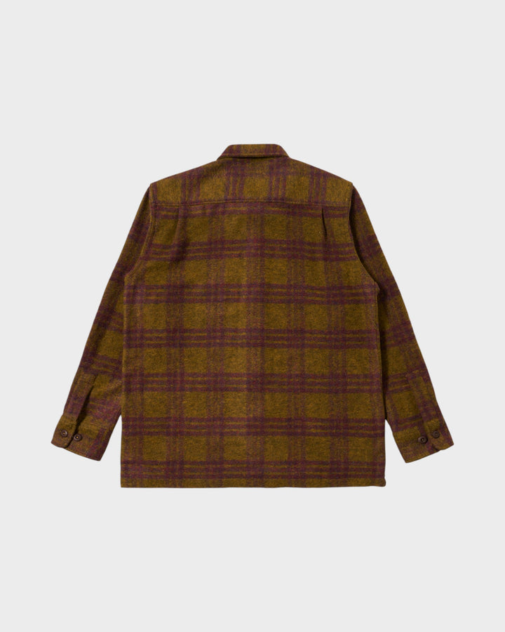 Fatigue Shirt Dam Check Gold