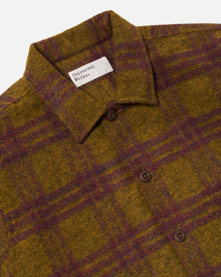 Fatigue Shirt Dam Check Gold