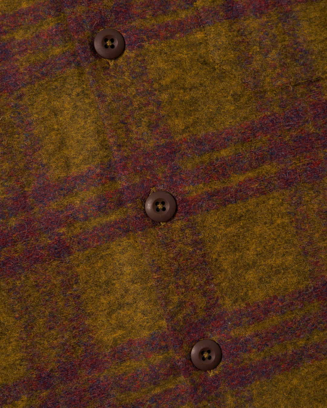 Fatigue Shirt Dam Check Gold