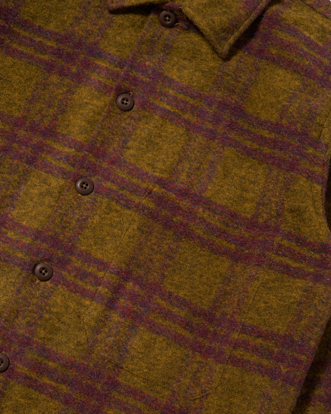 Fatigue Shirt Dam Check Gold