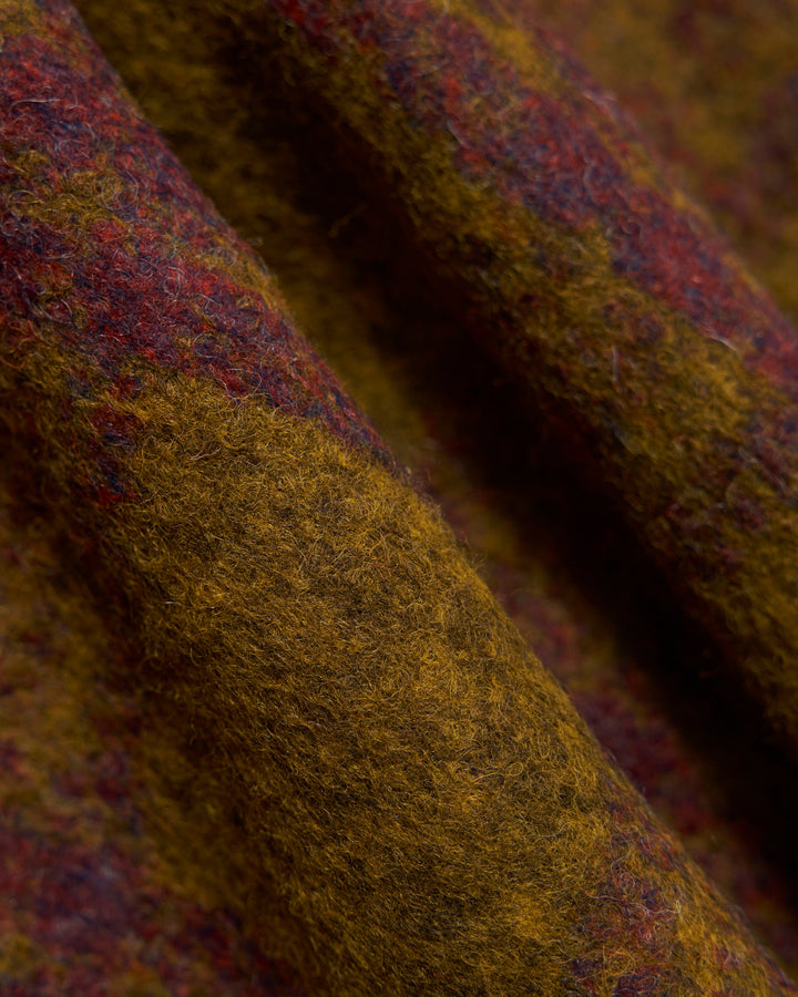 Fatigue Shirt Dam Check Gold