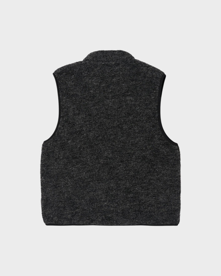Climbing Gilet Six Wool Fleece Black