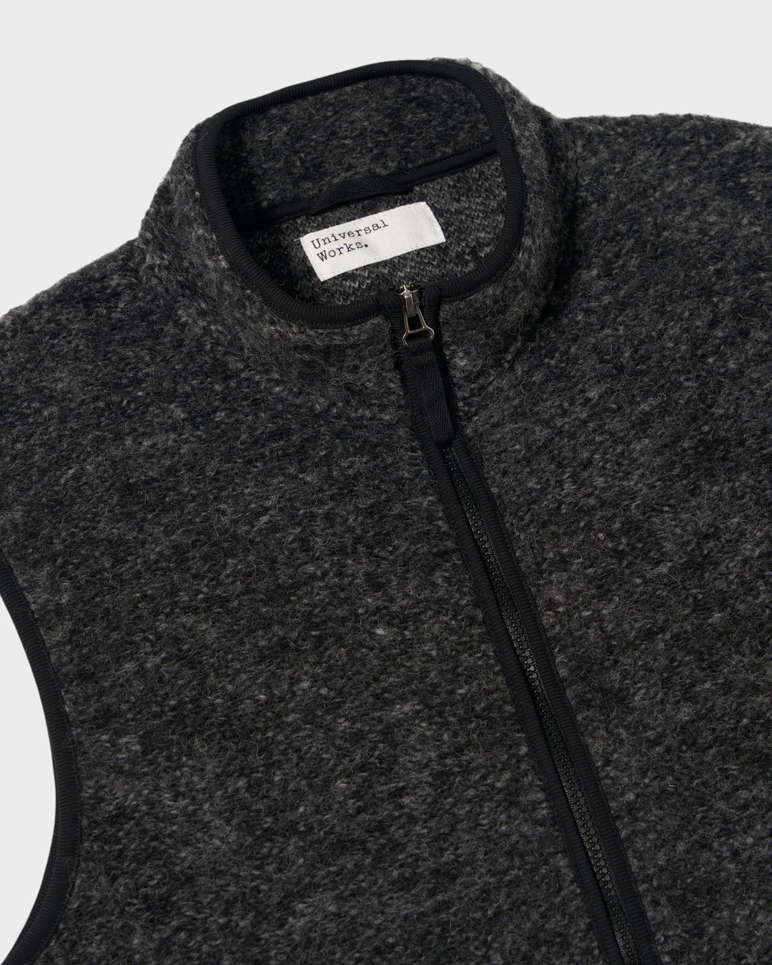 Climbing Gilet Six Wool Fleece Black