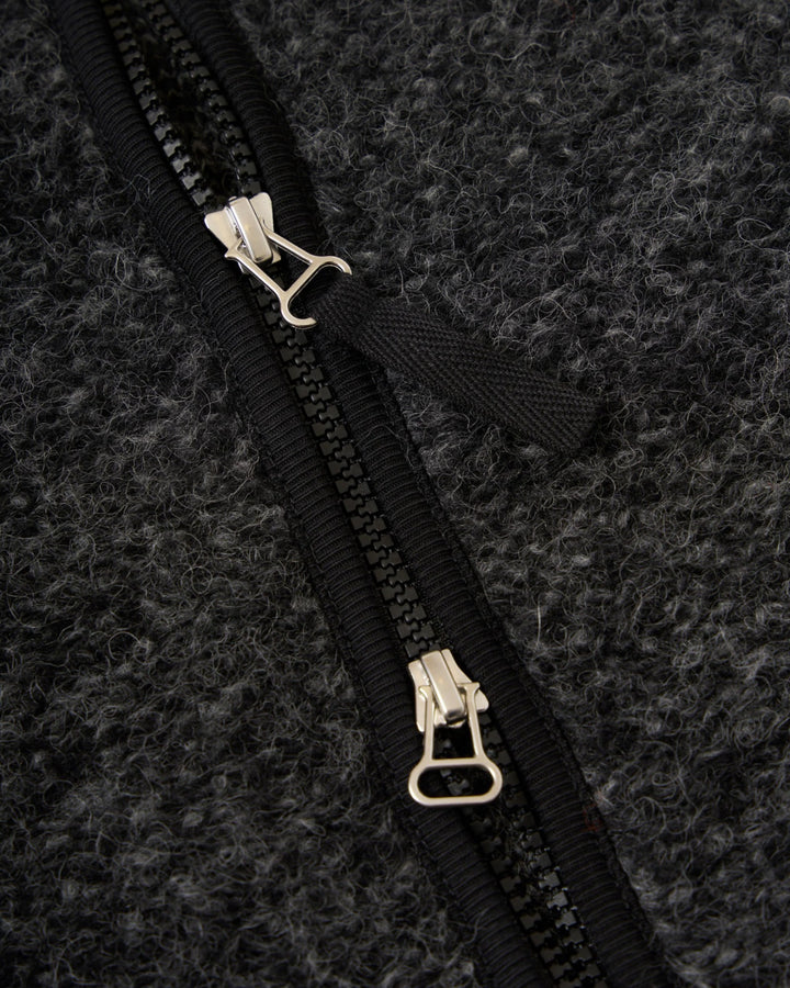 Climbing Jacket Six Wool Fleece Black