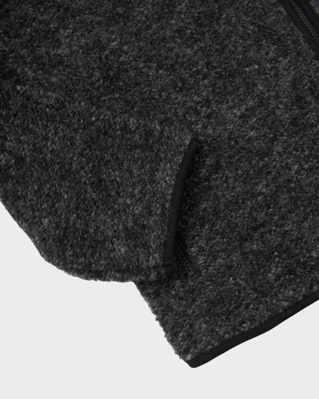 Climbing Jacket Six Wool Fleece Black